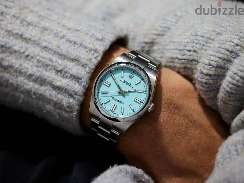 Rolex Oyster Perpetual Light Blue 5