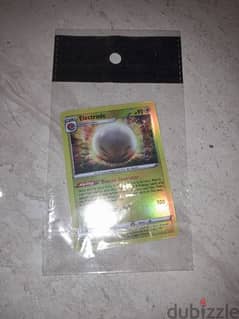pokemon card electrode hologram original card 0