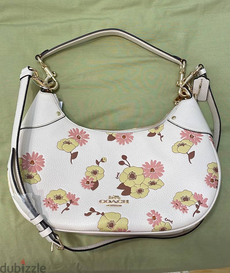 Coach Bag With Floral Cluster Print 2
