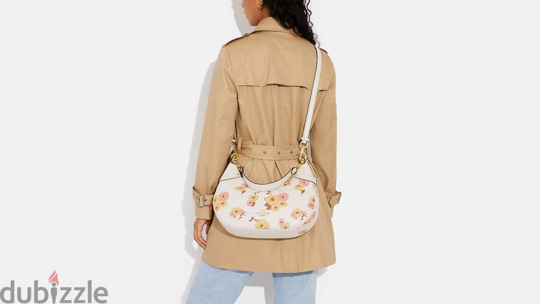 Coach Bag With Floral Cluster Print 5