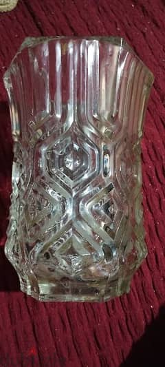 French cristal vase