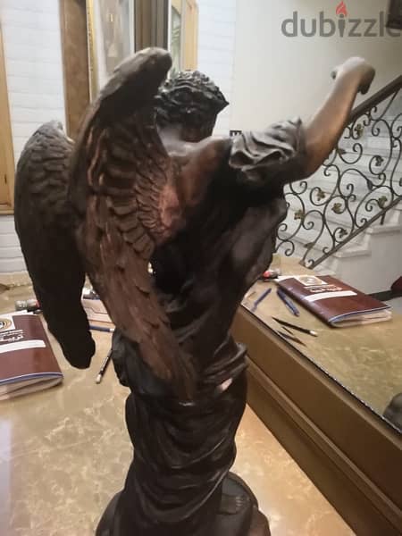 تمثال برونز اروبي غير مختوم الملاك ميخائيل 5