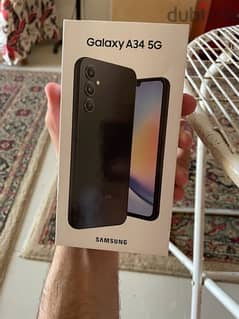 Samsung A34 New and sealed