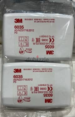 3 pairs of 3M filter 6035