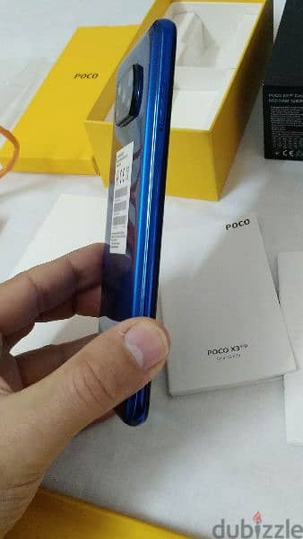 موبايل شاومي Poco X3 NFC  بالعلبة مساحة  128-6 رامات 4