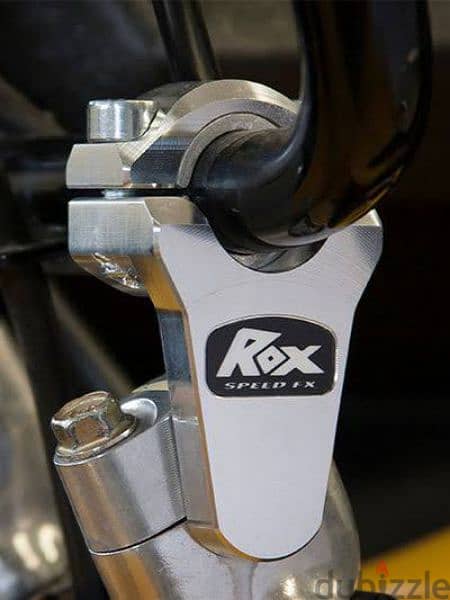 Rox motorcycle HANDLEBAR RISER for lowe back pain relief. 0