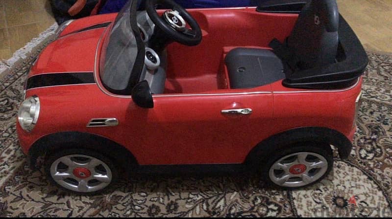 Mini Cooper 6V Electric Car, Red 1