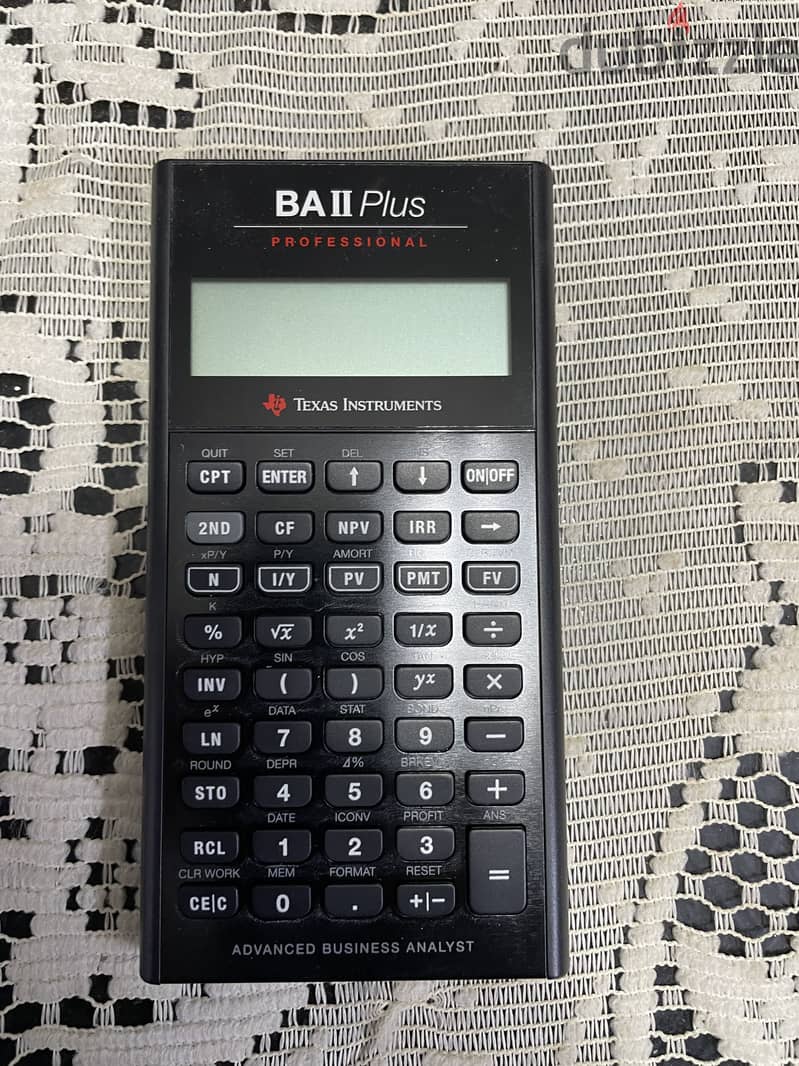 Texas Instruments BA II Plus أدوات دراسة 197744105