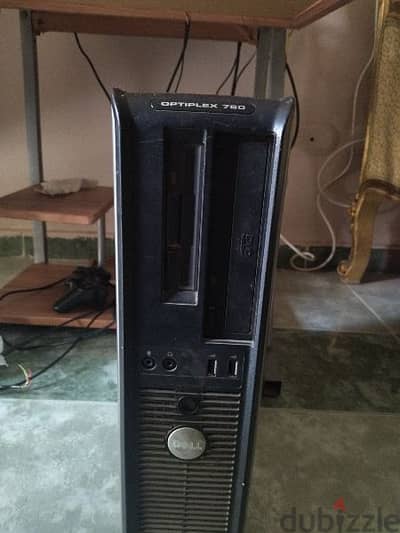 dell optiplex 760 كمبيوتر كامل و معاها شاشه