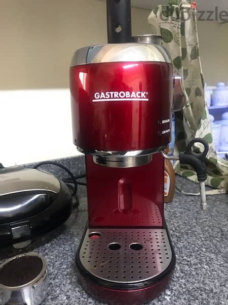 ماكينة اسبريسو ألماني - Gastroback Piccolo Espresso Machine 0