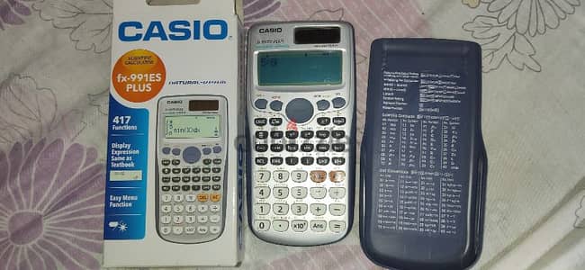 اله حاسبه كاسيو fx991 plus استعمال خفيف استيراد خارج