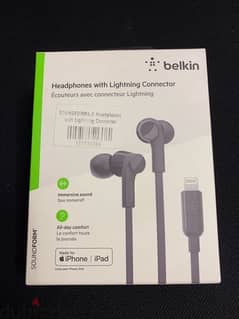 Belkin headphones with lightning connector 0