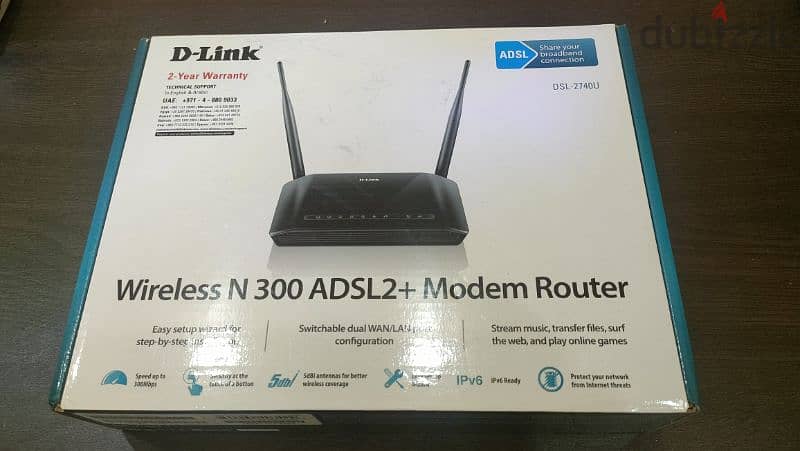 Wireless N300 ADSL2 + Modem Router 7