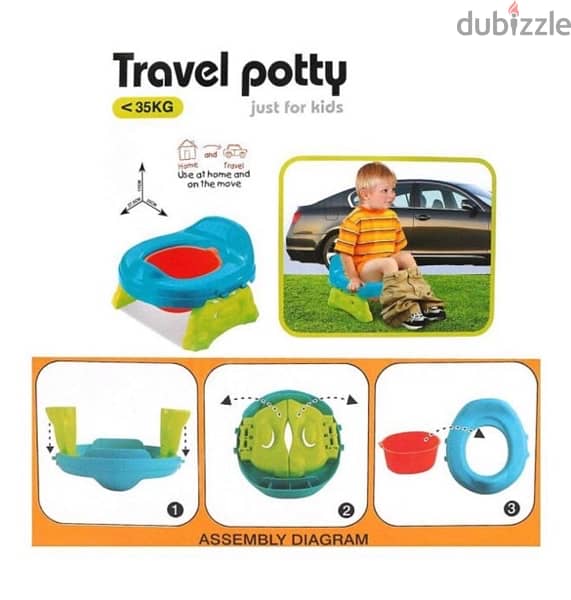 Travel potty 1