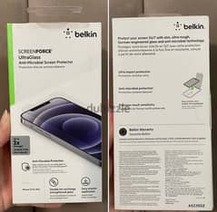 belkin screen protector (iphone 12 pro max) 0
