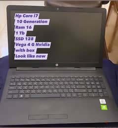 Hp Core I7 10 Gen with box look like new 0