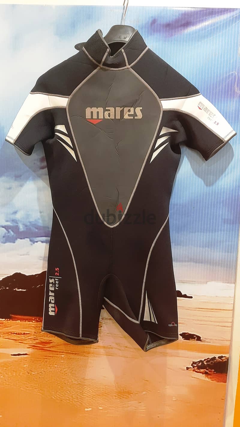 Mares Scuba Diving Suit Wetsuite 2.5mm بدله غوص غطس دايفينج سكوبا مارس 2