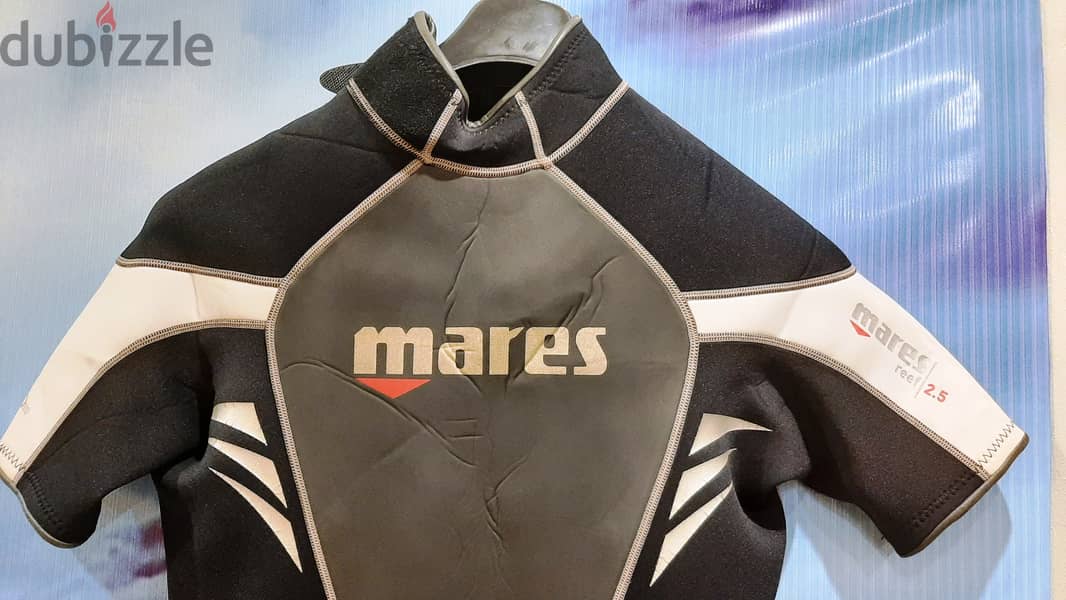 Mares Scuba Diving Suit Wetsuite 2.5mm بدله غوص غطس دايفينج سكوبا مارس 3