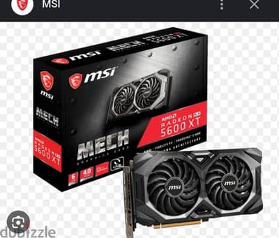 graphics card msi Radeon rx5600xt