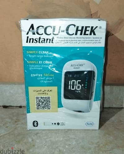 جهاز قياس السكر Accu-Chek Instant