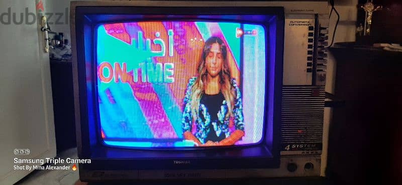 تليفزيون توشيبا ١٨ بوصة ألوان معدل بريموت 1