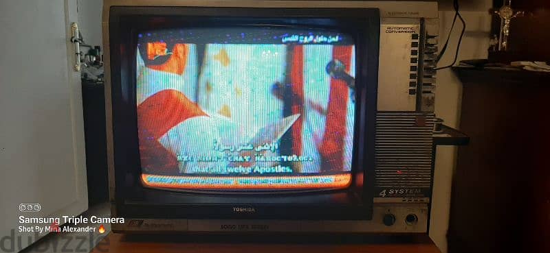 تليفزيون توشيبا ١٨ بوصة ألوان معدل بريموت 6