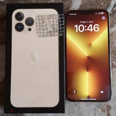 Gold iPhone 13 Pro Max (Excellent condition)