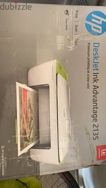 used like new printer and scanner hp color