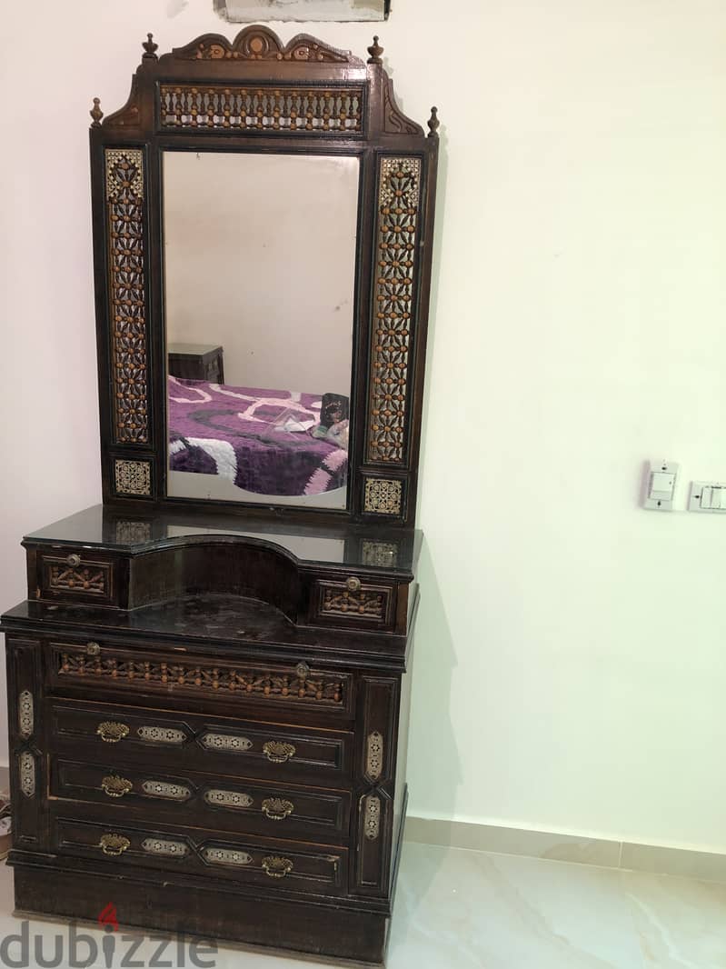 Arabesque furniture+chandeliers,غرفة سفرة/وصالون/نوم ارابيسك ونجف نحاس 13