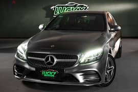 Mercedes C180 AMG 2019 gray *red 0