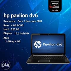 HP pavlion dv6 0