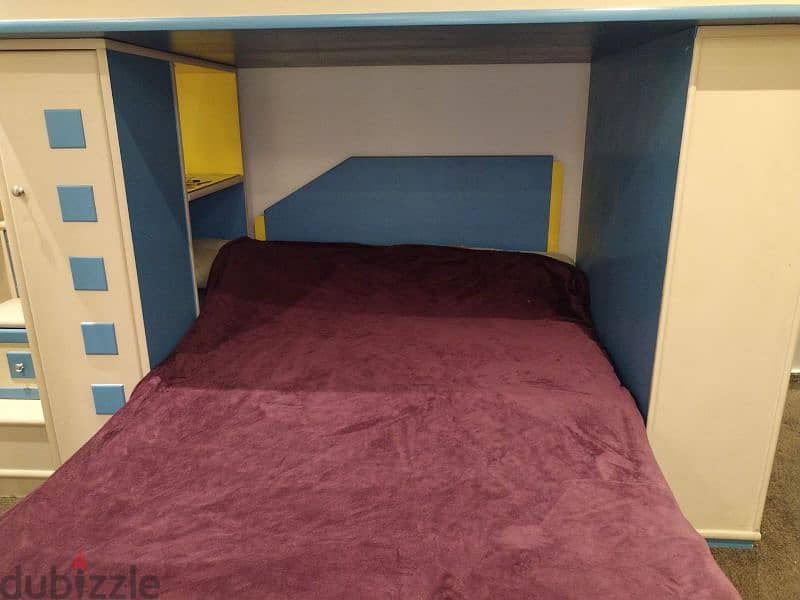 غرفة نوم اطفال. . سرير بدورين 4