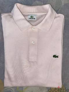 classic fit original Lacoste polo t-shirt ( color rose/light pink)