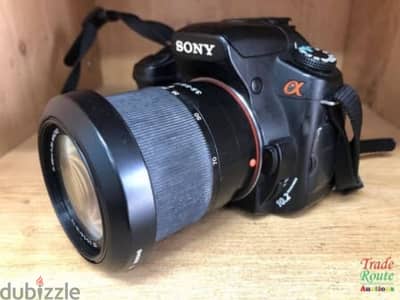 كاميرا سونى صناعه يبانى موديل dslr-a200 عدسه 18 35 : 300 75 ‎