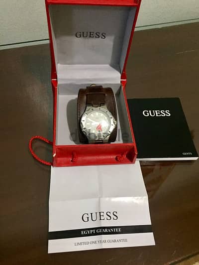 ساعة GUESS STEEL اوريجينال