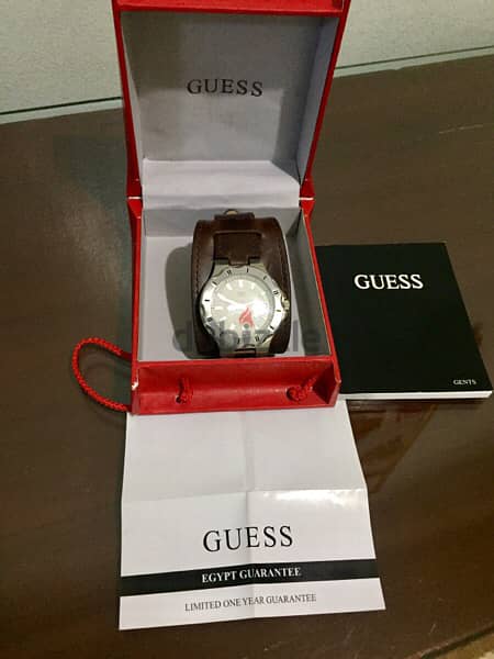 ساعة GUESS STEEL اوريجينال 0