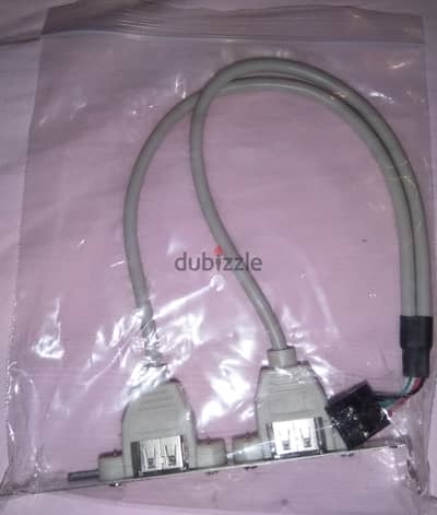 usb2 rear panel extention موزع يو اس بي
