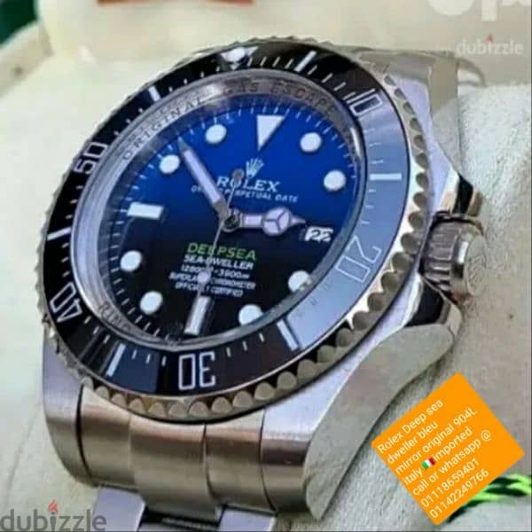 SWISS WATCH BOUTIQUE
Rolex collections & more 
Riplica & mirror 6