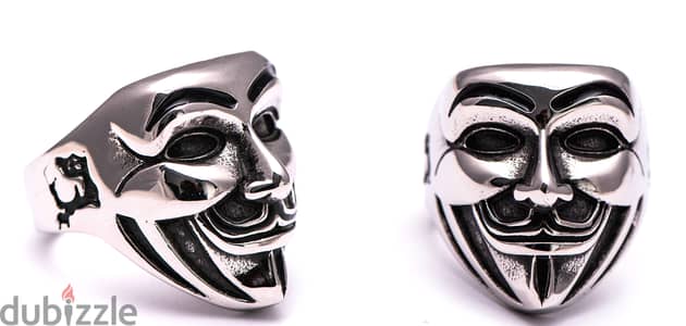 Original V For Vendetta Ring made in USA