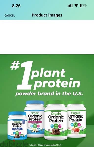 Orgain Organic Vegan Protein Powder + 50 Superfoods 1