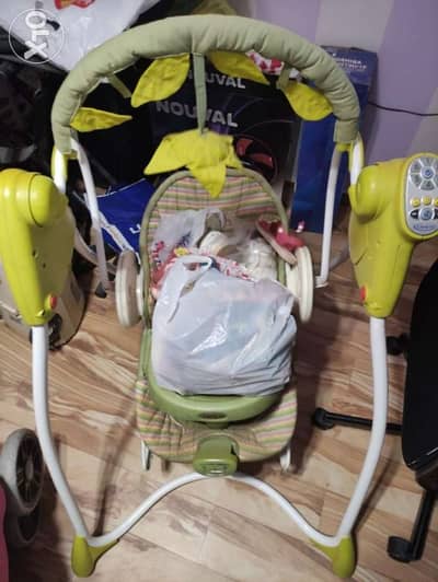 مرجيحة اطفال Graco اوريچينال حالة جيدة جدا١