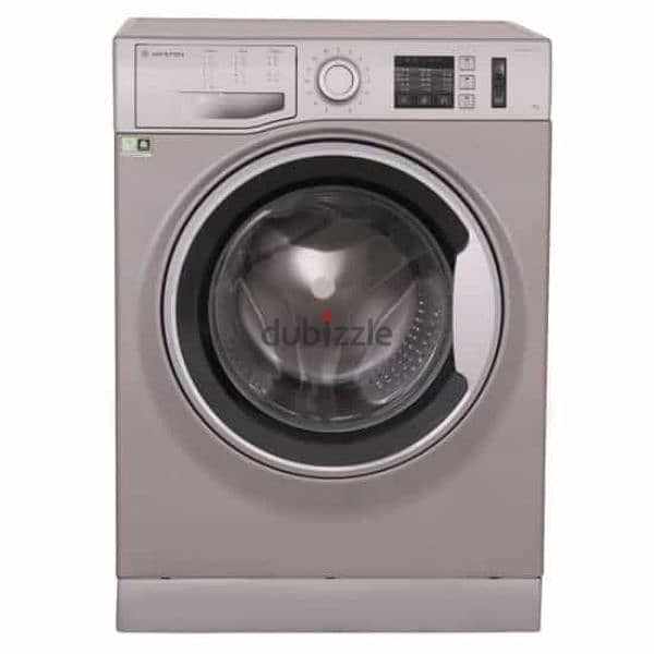 Ariston NM10 723 SS EX  Automatic Washing Machine, 7 Kg - Silver 2