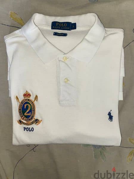 polo Ralph Lauren original polo shirt (custom fit tshirt) size large 1