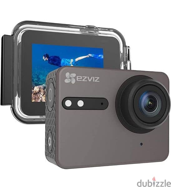 أكشن كاميرا action camera 4K موديل S6 ضد الماء 131 قدم شاشة تاتش EZVIZ 0