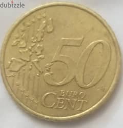 50 يورو سنت دوله المانيا 2002