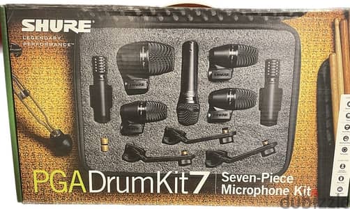 Shure PGADRUMKIT7 7-piece Drum Microphone Kit