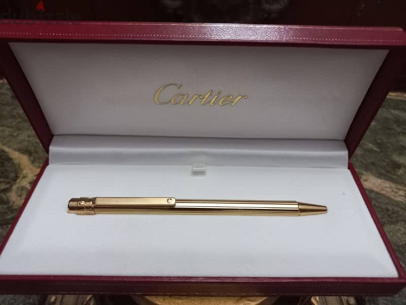 Cartier Pen Original Gold "new" 2