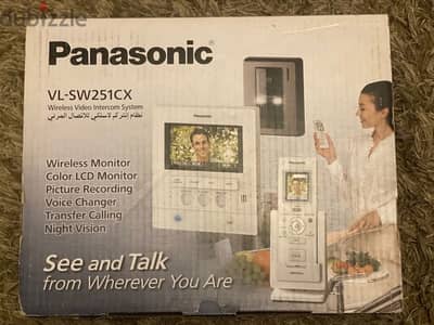 panasonic wireless video intercom