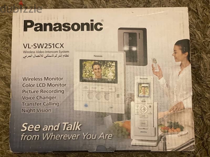 panasonic wireless video intercom 0