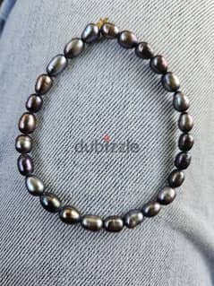black pearl bracelet 0